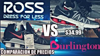 BURLINGTON VS ROSS|Comparación de precios de los zapatos|CARLOS TE DA A CONOCER