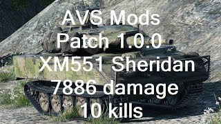 AVS Mods - XM551 Sheridan - Patch 1.0.0