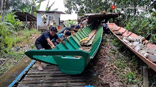 Pengawa Matak Perau Panjai 'Kargo' Nurun Ke Ai Ngemah ba Nanga Ngungun.