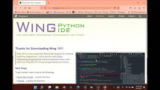 Installing Wing 101 on Windows