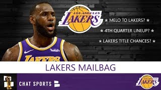 Lakers Roster, Starting Lineup, Kyle Kuzma 6th Man & Sign Carmelo Anthony? | Lakers Mailbag