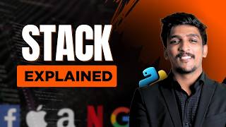 Stack Data Structure in Python (Tamil) 🔥 | Stack Operations, List & deque Implementation | DSA Day 6