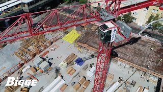 Potain MDT 219 Tower Crane Build Procedure