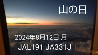 日本航空　JAL191便　東京国際空港羽田出発前のご案内