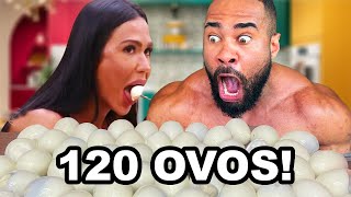 I DID GRACYANNE BARBOSA'S DIET (120 EGGS) AND I NEED TO RESIGN (last video)