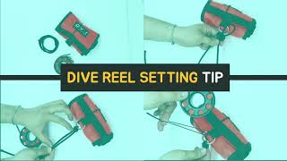 DIVE REEL SETTING TIP 다이브원 릴 세팅방법