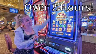 2 Hours Of Las Vegas Slot Machine Wins And Spins!