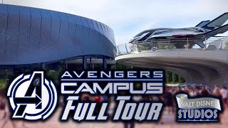 Full Walkthrough Tour of Avengers Campus in Walt Disney Studios Paris