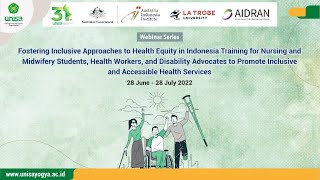 LIVE : WEBINAR SERIES "Mental and Intellectual Disabilities and the Right to Healthcare"