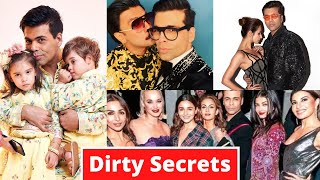 Top 5 Dirty Secrets Of Karan Johar - Gay - Hate For Outsider  - Nepotism - Kids