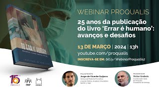 Webinar Proqualis | 25 anos da publicação do livro \