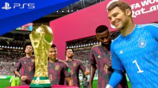 FIFA 23 - Netherlands vs. Germany - World Cup 2022 Final Match | PS5™ [4K60]