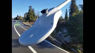 Flooding, Road Washout! A-Street washed out by the San Lorenzo Creek on New Year's Eve, 2022