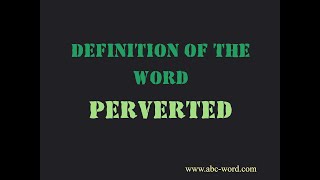 Definition of the word \