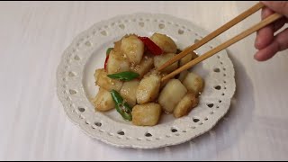 간단레시피 꿀맛 감자 밥반찬 ♥엄마표요리 감자조림 / Mom's Cooking Soy Sauce Braised Potatoes