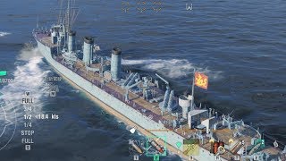 戰艦世界 龍江艦 驅逐艦 魚雷命中8發 煙霧真好用 World of Warships Destroyer Torpedo Longjiang