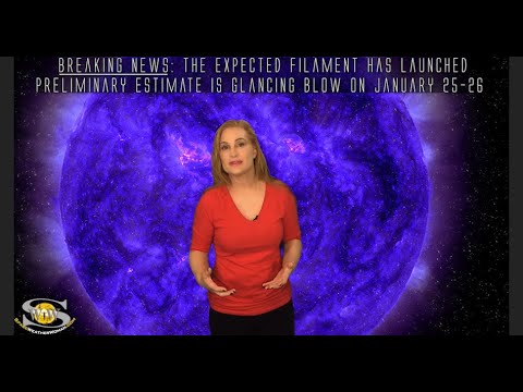 Big Back-to-Back Storms Head To Earth | Solar Storm Forecast 22 January ...