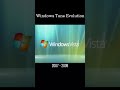 Windows Tune Evolution