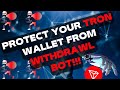 How To REMOVE WITHDRAWL BOT  Multisig And Secure your Tron Wallet Change Tron Wallet Ownership