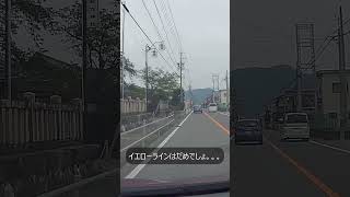 多分セレナ　イエローカットで危ない追い越しdangerous takeover#automobile#shorts #takeover #追い越し #車