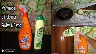 Mr Muscle \u0026 CIF Cleaner Review ,Demo/#Kitchencleanerreview #Lockdownreview