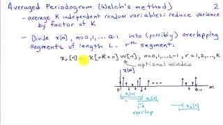 Welch's Method: The Averaged Periodogram