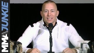 Georges St Pierre announces his retirement from fighting
