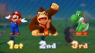 Mario Party 10 - Coin Challenge #103 Mario vs Donkey Kong vs Yoshi