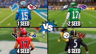 What If The Playoff Seeds In BOTH Conferences Combined?