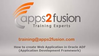 How to create Web Application in Oracle ADF (Application Development Framework)