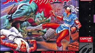 Street Fighter II SNES-Player Select