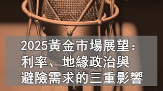 美股 101：2025黃金市場展望：利率、地緣政治與避險需求的三重影響