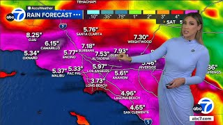 Christmas week storm: Timeline of when atmospheric river will hit LA
