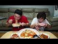 엄마랑 콩이랑 소소하게 김치말이국수 11인분 먹방 korean cold kimchi noodles mukbang eating show