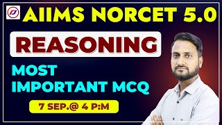 NORCET-2023 | Reasoning | AIIMS | Reasoning most important mcq | nursing | Rj career point