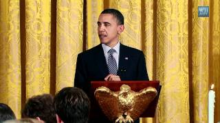 President Obama Discusses Death of Osama bin Laden Before Congressional Bipartisan Dinner