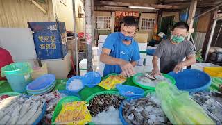 興達港觀光魚市海鮮拍賣 興達港王中皇海鮮叫賣直播1024