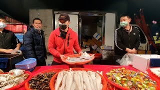 Taiwan Seafood Auction -Interesting market auction