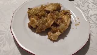 Ricetta: Pollo con cipolle #ricettefacili #ricetta chicken with onions #onion