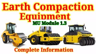 Earth Compaction Equipment