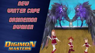 Digimon Masters Ordinemon Awakened New Winter Cape DMO Att 24/12/2024