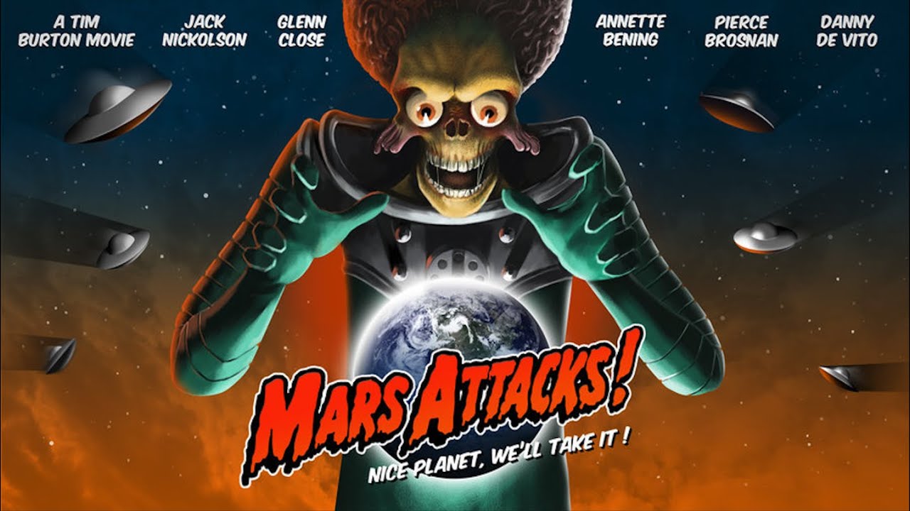 Mars Attacks 1996 Hd Remastered Trailer 2 Rare 30 Year