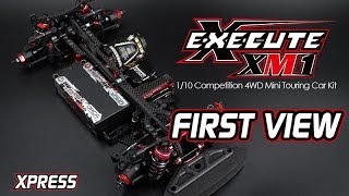 Xpress Execute XM1 1/10 Competition 4WD Mini Touring Car Kit - First View
