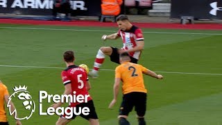 Jan Bednarek volleys Southampton in front v. Wolves | Premier League | NBC Sports