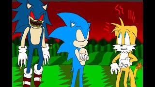 Sonic.EXE VS Sonic y Tails