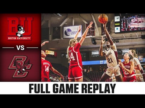 Boston University Vs. Boston College Full Game Replay | 2022-23 ACC ...