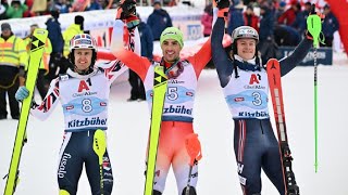 Men's Slalom - Announcement of The Winners - Kitzbühel AUT - 2023