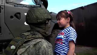 DEITA.RU Дочь полка: маленькая Ева из Донбасса растрогала военных до слез