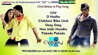 Julayi Movie all Songs || Allu Arjun  Ileana    Telugu Love Songs