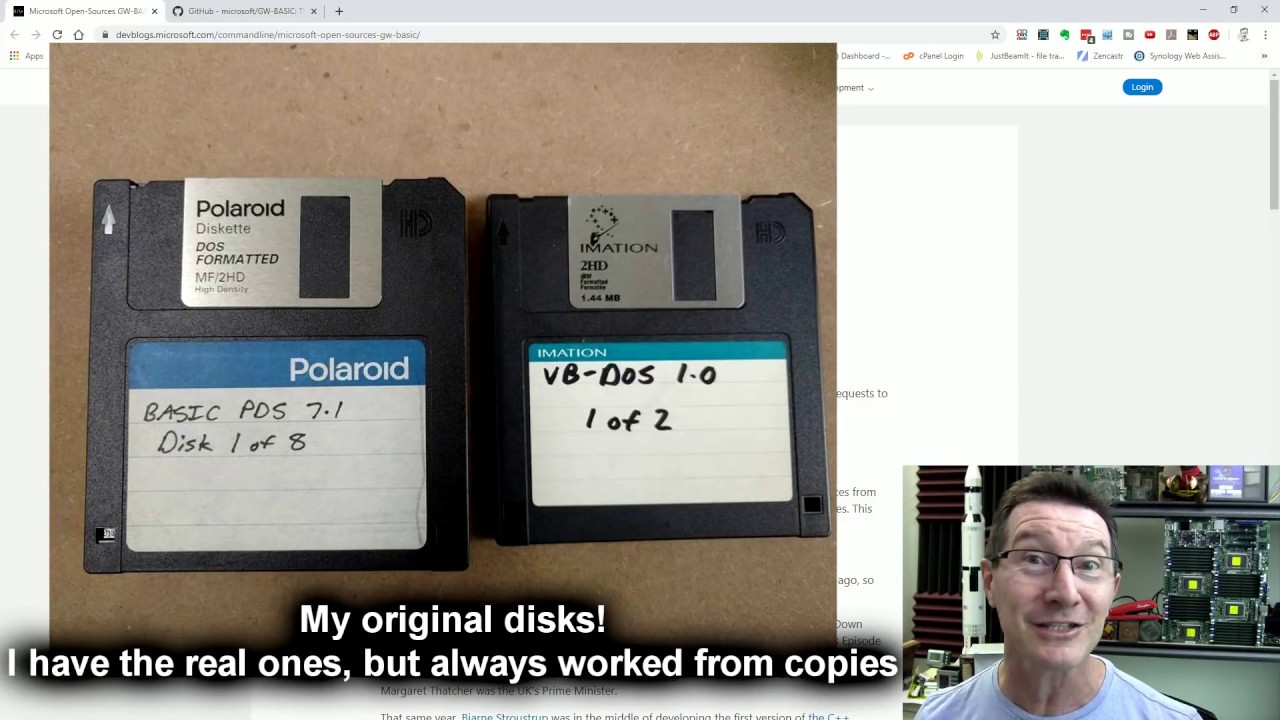 Microsoft Just Open Sourced Gwbasic Youtube